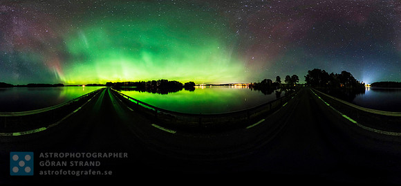 Aurora panorama