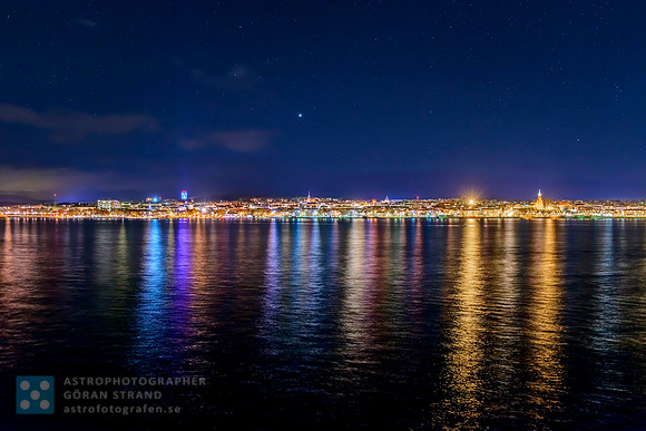 Östersund by night