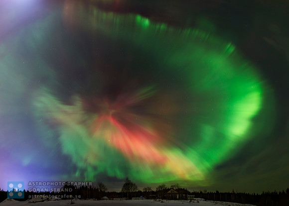 Aurora panorama